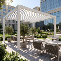 Pérgola de Aluminio 6x3 con Sistemas de Techo Opcionales Preparada para Proyectos Comerciales