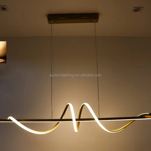 Lámpara Colgante Moderna LED de 70W con Longitud Personalizable de 1m a 1.8m, Luminaria Suspendida para Villa o Cocina 110v/220v - Product Image 6