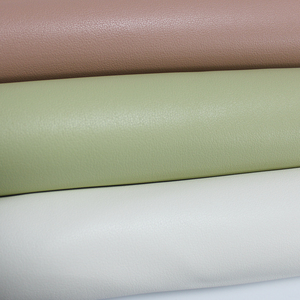 Cuero Sintético de Grano Fino para Tapicería de Asientos de Automóvil, <span class=keywords><strong>Tela</strong></span> de Cuero de PVC Suave al Tacto e Impermeable - Product Image 4