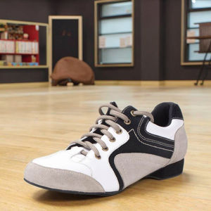 Zapatos de salón de cuero genuino para hombre, calzado de Salón Estándar, estilo informal, para Salsa y baile, 8015 - Product Image 4