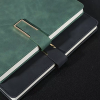 Ensemble de carnets à fermeture magnétique de style simple en anglais, formats A4, A5, A6, papeterie de bureau créative, vente en gros, impression personnalisée