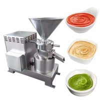 Commerciële automatische molen voor professionele verwerking van sesampasta en pindakaas, colloïdmolen