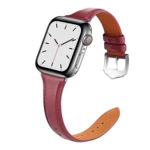 2025 nouvelles bandes de montre intelligente petite taille boucle de bracelet en cuir pour <span class=keywords><strong>Apple</strong></span> <span class=keywords><strong>Watch</strong></span> 38/40/41/42/44/45/49 <span class=keywords><strong>MM</strong></span> Compatible avec IWatch - Product Image 5