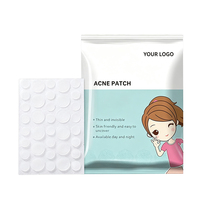 AUSLKA Beauty Patchs Hydrocolloïdes Anti-Acné Parfum Concombre Utilisation Jour et Nuit Invisibles pour Tous Types de Peau Patchs Individuels Contre les Boutons