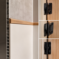 Ensemble complet d'armoires de salle de bain en aluminium alvéolé pour conversion de fourgon, aménagement intérieur personnalisé, léger, ignifuge, douche pour camping-car