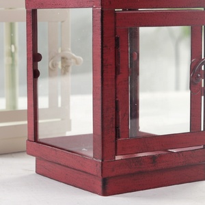 Faroles Pequeños para Velas/Chimenea, Decoración Navideña para el Hogar y Bodas, Farol con Asa, Farol de <span class=keywords><strong>Metal</strong></span> para Velas Navideñas - Product Image 5