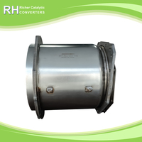 Auto Euro 6 Exhaust System Catalytic Converter diesel Particulate Filter DPF for ISUZU 4HK1-TC Truck Parts 898204942 8981551420
