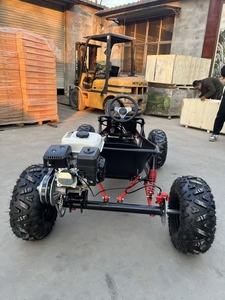 Kart à pédales ultra professionnel 212cc <span class=keywords><strong>4</strong></span> temps tout-terrain 60 km/h charge de 250 kg zones herbeuses et sablonneuses 8 pouces course et drift - Product Image 4
