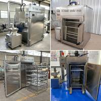 Fumoir Électrique Industriel Commercial à Gaz pour Viande et Poisson, Machine à Fumer les Aliments à Froid, Four à Fumée pour Saucisses