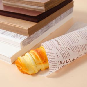 Greaseproof Paper Wood <b>Pulp</b> Custom Logo Printed Waterproof Greaseproof Paper for Food - Product Image 4
