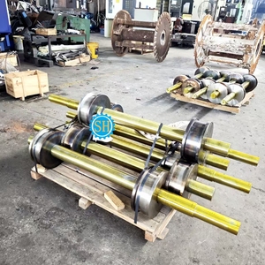 Custom Steel Forging Mining <strong>Washing</strong> <strong>Machine</strong> Spindle Wheel <strong>Parts</strong> Machining Assembly Services - Product Image 6