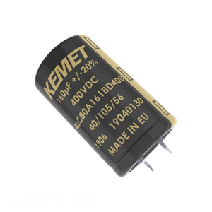 ตัวเก็บประจุขั้ว400 uF 220ผ่านรูแบบดั้งเดิม - Product Image 1