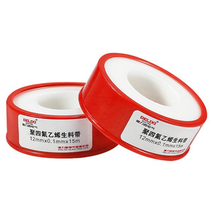 Cinta de Sellado Impermeable Delixi de 25 mm, Resistente a la Corrosión, de PTFE, Cinta de Materia Prima de Alta Resistencia de 19 mm, 12 mm - Product Image 4