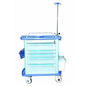 (MS-T410A) Medical ABS Emergency Nursing Treatment <b>Trolley</b> - Product Image 1
