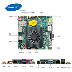 STX-T97_1L RTL8111H N97 DDR4 PS2 TPM 6 USB 2 COM 12V Mini-PCIE X86 Nano Itx Embedded Industrial <span class=keywords><strong>Motherboard</strong></span> - Product Image 3