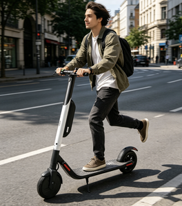 Trottinette à trois roues pour jeunes, électronique sans balais, légère, pliable, étanche, batterie au lithium 10AH, détachable, ES4 ES4 Lightweig - Product Image 2