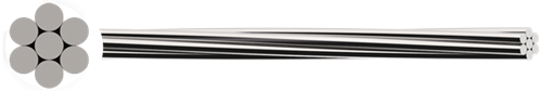 High Voltage 240mm Cable And Wire Overhead Conductor Aluminum Accc Acsr Power