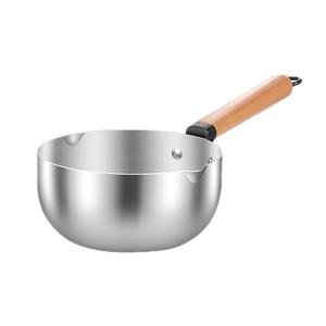 Casserole en acier inoxydable durable et écologique pour faire bouillir le lait, compatible avec les plaques à induction, design élégant Yukihira - Product Image 5