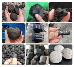 Chất lượng cao gối hình trái tim than bánh Máy ép sử dụng nhà than điện than bánh Máy làm nhà sử dụng - Product Image 5