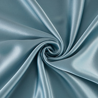 100% tissu de soie de mûrier 19 Momme tissé Charmeuse teint literie Costumes vêtements 114 CM robe taie d'oreiller Style uni pure soie