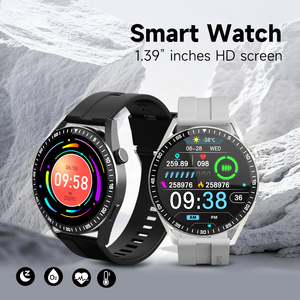 ساعة ذكية IP68 للرجال موديل 2025 بشاشة لمس، جهاز تتبع اللياقة والنوم، حزام سيليكون، إمكانية الرد على المكالمات، ساعة أندرويد - Product Image 4