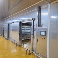 Machine de décongélation intelligente à faible consommation d'énergie, haute humidité et basse température, en acier inoxydable 304, pour la décongélation uniforme de la volaille et des fruits de mer