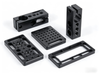 Servicios de Mecanizado CNC de Precisión en Acero Inoxidable con Diseño Personalizado y Acabado de Óxido Negro