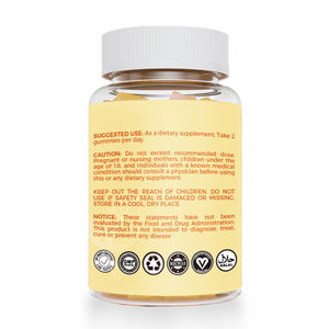 Private Label <span class=keywords><strong>Pollen</strong></span> d'abeille 1000MG Gummies Propolis d'abeille Gummies Supplément de <span class=keywords><strong>pollen</strong></span> d'abeille sans sucre pour l'immunité et la santé de la peau - Product Image 2