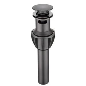 Modern Pop up Basin <b>Drainer</b> Economic Bathroom Waste Plastic Basin <b>Sink</b> Drain with Basket Overflow - Product Image 1