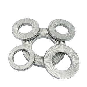 Rondelle autobloquante à double pli en acier 65Mn avec revêtement Dacromet, NL3-NL42, rondelle à coin double pli ou rondelle à coin simple, <span class=keywords><strong>prix</strong></span> usine - Product Image 3