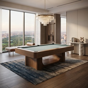 Table de <span class=keywords><strong>billard</strong></span> 9/<span class=keywords><strong>8</strong></span>/7 pieds sur mesure à prix d'usine avec cadre en bois massif, plateau en ardoise, coussinets et design moderne convertible - Product Image 1