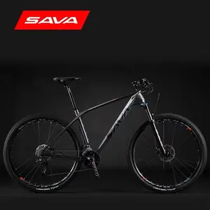 Sava最新的碳纤维山地自行车成人库存29 bicicleta 27.5英寸27速度碳框架mtb登山自行车