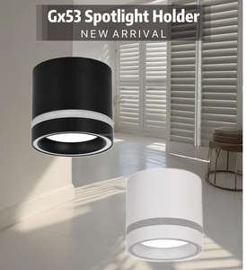 Moderno antideslumbrante Hotel <span class=keywords><strong>Spot</strong></span> Light Gx53 Downlight ajustable Lámpara LED de aluminio montada en superficie - Product Image 2