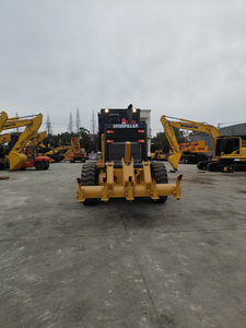 Second Hand <b>Used</b> Construction Machinery CAT 140K 15 Ton <b>Grader</b> for Sale 1000H From Shanghai Japanese Brand Good Condition - Product Image 5
