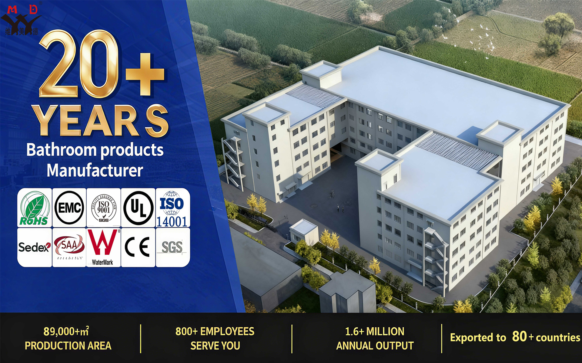 Fábrica con 20 años de experiencia, ayudándole a resolver problemas