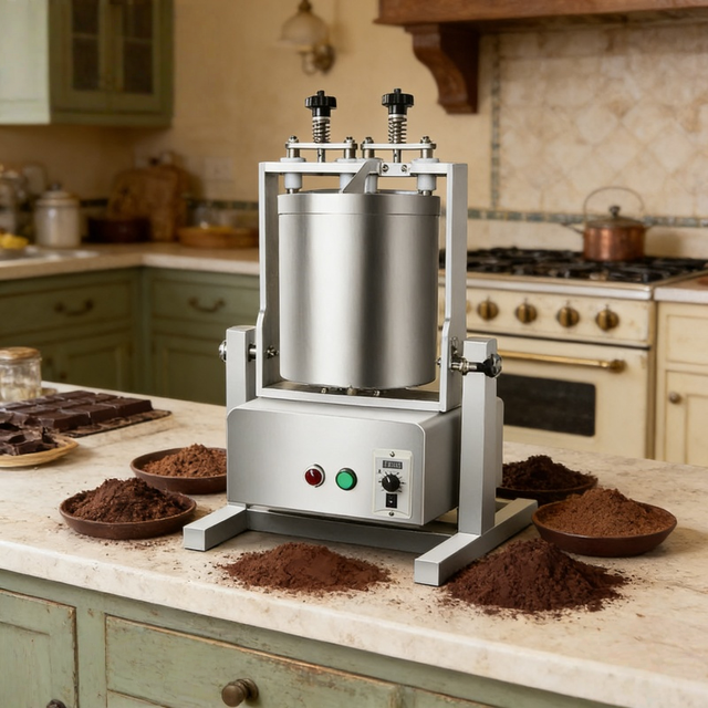 Wet Grinder Chocolate Machine Stone Grinder with Heater for Temperature Controlled Chocolate Processing