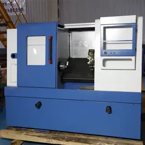 Sales opportunity Customization sliding head dual spindle TCK30 lathe type swiss for metal cutting