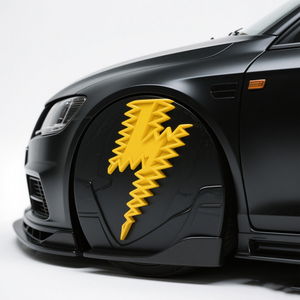 Pegatina para parachoques troquelada extraíble con logotipo personalizado - Product Image 3