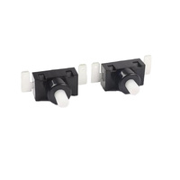 ON-OFF Mini interrupteurs à bouton-poussoir 2 broches lampe de poche interrupteur tactique autobloquant aspirateur interrupteur momentané