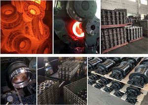 Voor <span class=keywords><strong>Kubota</strong></span> Minigraafmachine U30 U35 Bodemrol Kx121, Kx135, KX135-3, Kx155, Kx161, Kx163 Track Rubber Rupsonderstel - Product Image 6