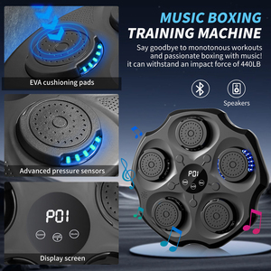 Máquina de Boxeo Inteligente con Música, Equipo de Entrenamiento de Ritmo y Reacción para Adultos y Niños, para el Hogar - Product Image 3