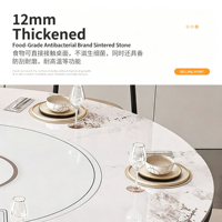 Intelligentes Hochwertiges Modernes Minimalistisches Esstisch-Set aus Kohlenstoffstahl mit Eingebauter Induktionskochplatte und Wärmeplatte, Elektrisches Wohnmöbel