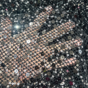 Vải <span class=keywords><strong>sequin</strong></span> Châu Âu và Mỹ, vải quần áo thời trang, vải thêu, vật liệu cao cấp - Product Image 5