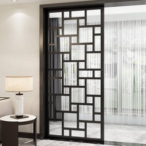 Sảnh Phân Vùng Thiết Kế Nội Thất Đục Thép Không Gỉ Tường Phân Vùng Màn Hình - Product Image 5