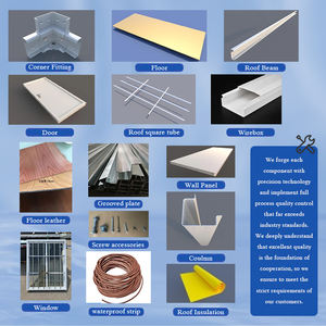 Bestseller 20ft/40ft Erweiterbares Bewegliches Robustes Wasserdichtes Sandwich-Panel Modernes Design Garagen Containerhaus - Product Image 4