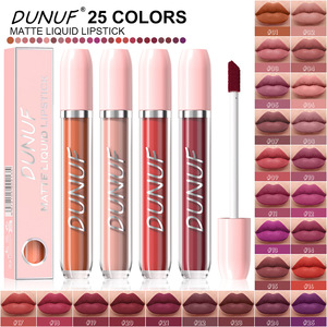 Fashionable and Useful Matte <b>Lipstick</b> with Different Colors Non-stick Cup and Waterproof Suitable for Lip Beauty - Product Image 2