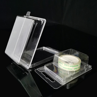 Emballage en blister transparent en PET recyclé YuXuan, 80 tailles différentes, avec trou pour accroche Euro, impression UV, vente en gros