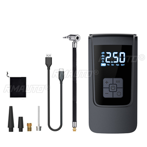 Inflador de Neumáticos Eléctrico Portátil de 150 PSI, Mini Compresor de Aire con Pantalla Digital Inteligente para Automóvil, Motocicleta, Bicicleta y Balón - Product Image 6
