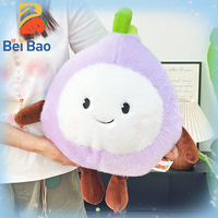 Peluche géante 40 cm Kawaii douce en forme d'oignon violet avec jambes tombantes, coussin d'agréable caresse, jouet en peluche en stock pour canapé