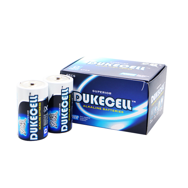 DUKECELL  Lr20 1.5v 12400mAh Primary Battery Home Appliance Primary Battery for Camping Light